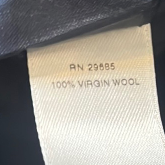 Pendleton Blue Sleeveless Sheath Dress Scoop Neck Midi 100% Virgin Wool size 14 - Picture 13 of 13